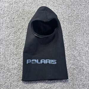 Polaris‎ Balaclava Mens One Size Black Fleece Lined Face Mask Snowmobile Ski